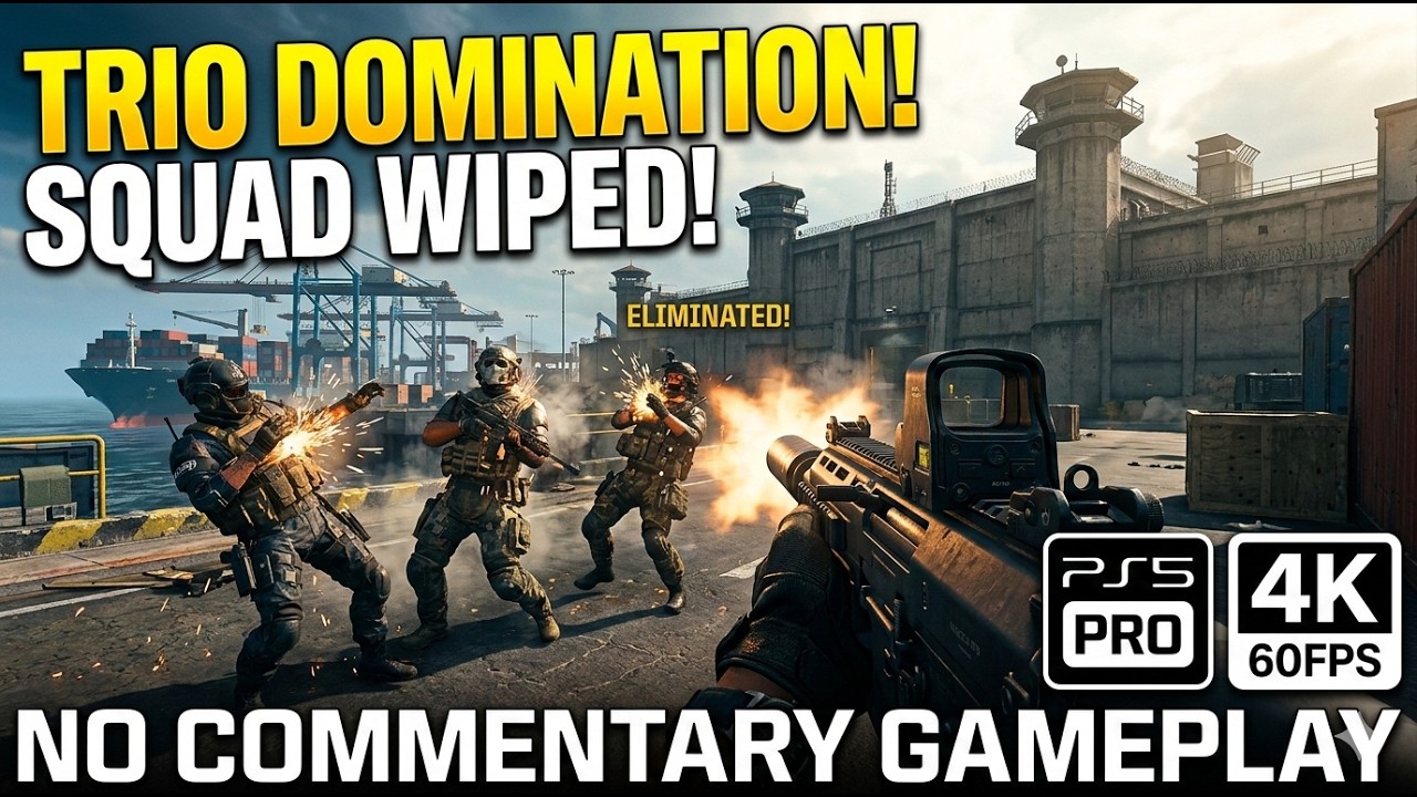 MADDOX RFB is BROKEN! 😱 Squad Domination in Verdansk-  PS5 PRO Gameplay (No Commentary)