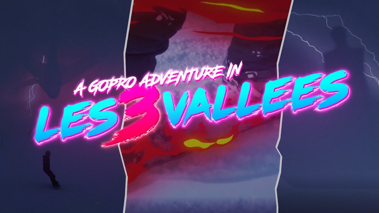 A GoPro Adventure in Les 3 Vallees