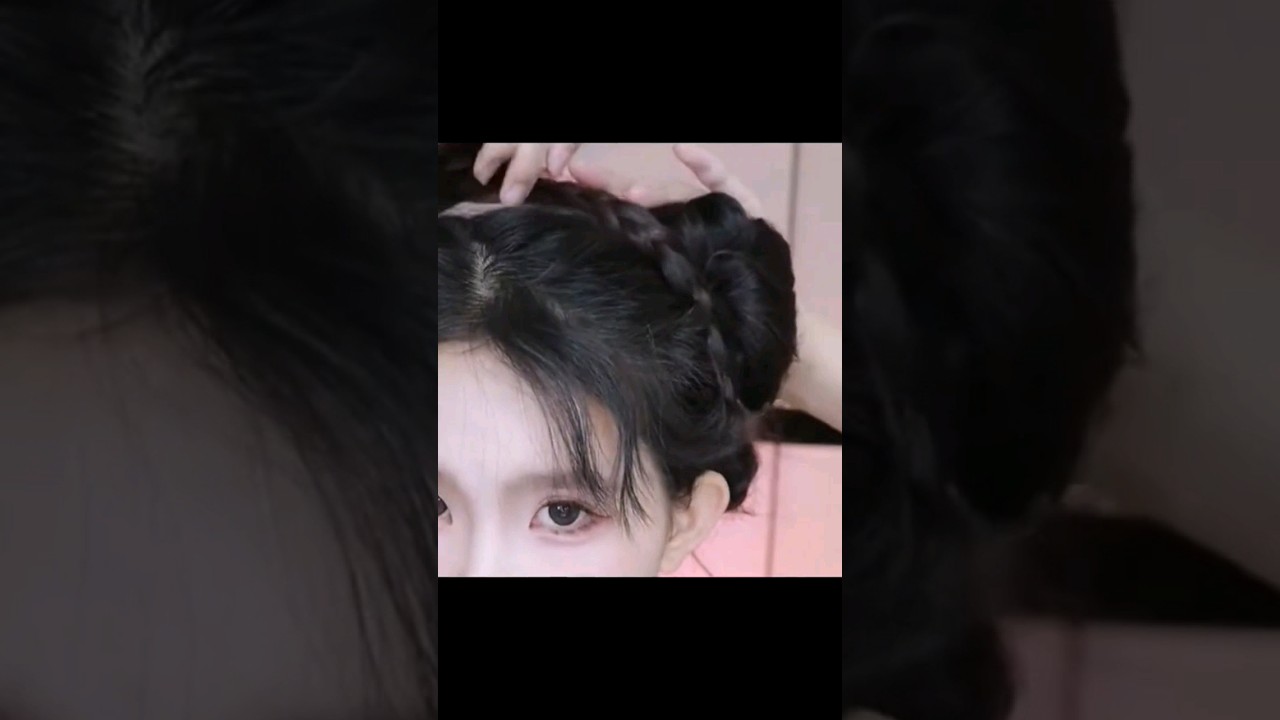 2 cute buns hairstyle #douyin #buns