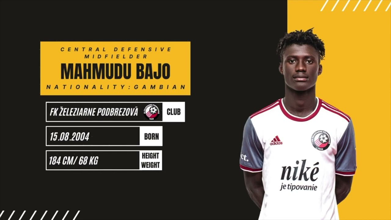 Mahmudu Bajo -  FK Železiarne Podbrezová 2023/2024 season