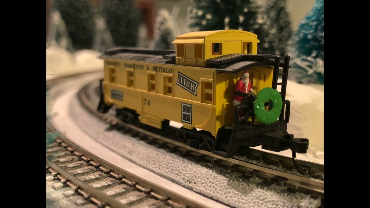 Building a T-Trak Winter Scene in N Scale