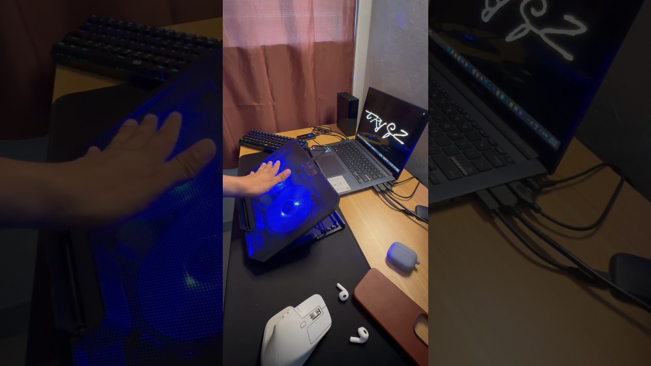 Coldest cooling fan for your Laptop according to China ❄️