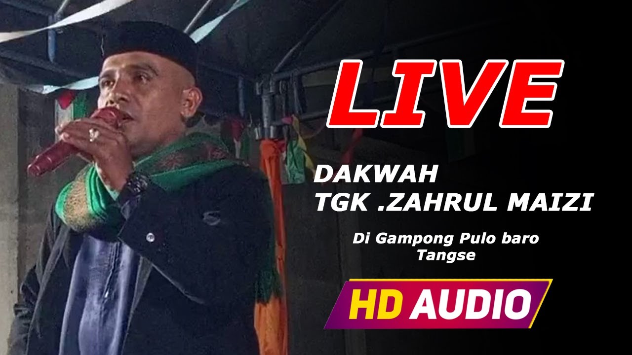 LIVE DAKWAH TERBARU 2025 TGK.ZAHRUL MAIZI TANGSE