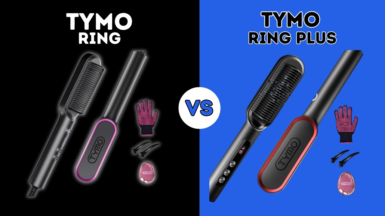 TYMO Ring vs Ring Plus 💇&zwj;♀️ &iquest;Cu&aacute;l es el MEJOR Cepillo Alisador? | OPINIONES