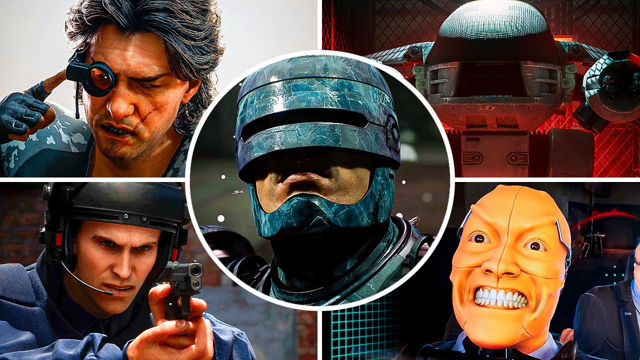 RoboCop: Unfinished Business - All Bosses & Ending | 4K 60FPS