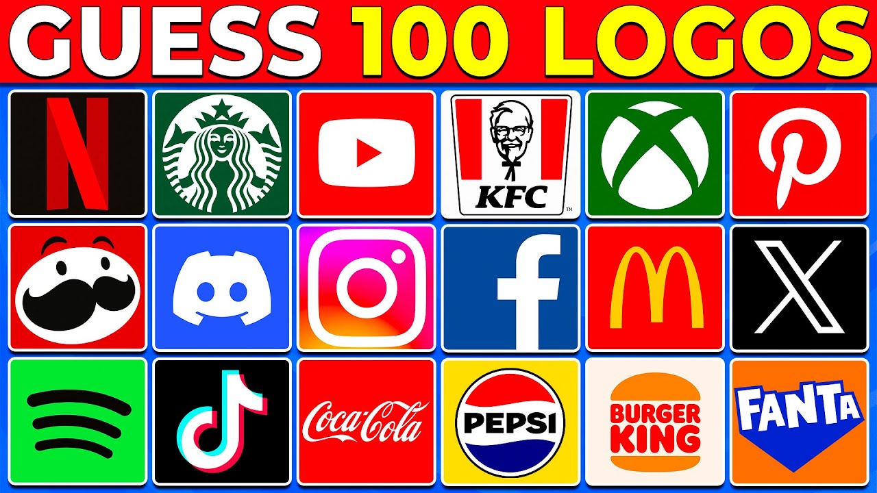 Guess The Logo In 3 Seconds ⏰😱 100 Famous Logos | Logo Quiz 2026