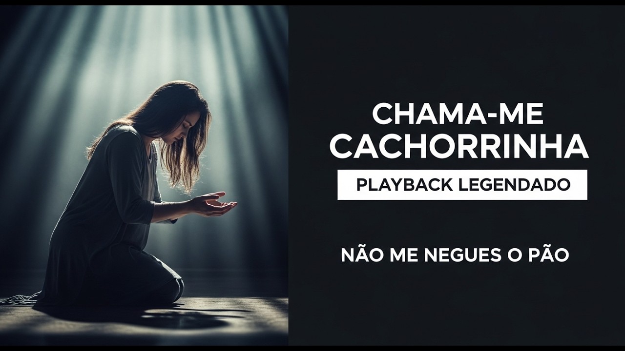 🔥Playback LEGENDADO : Chama-me de Cachorrinha...Mas não me negues o pão!