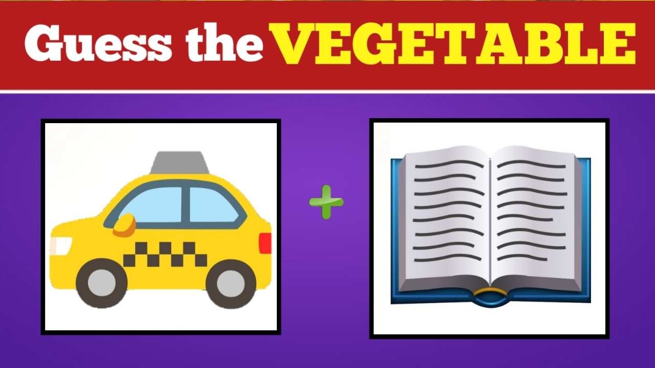 Can you guess the vegetables names by just given emojis? 😉 Let's play a riddle game|RIDDLE GAME