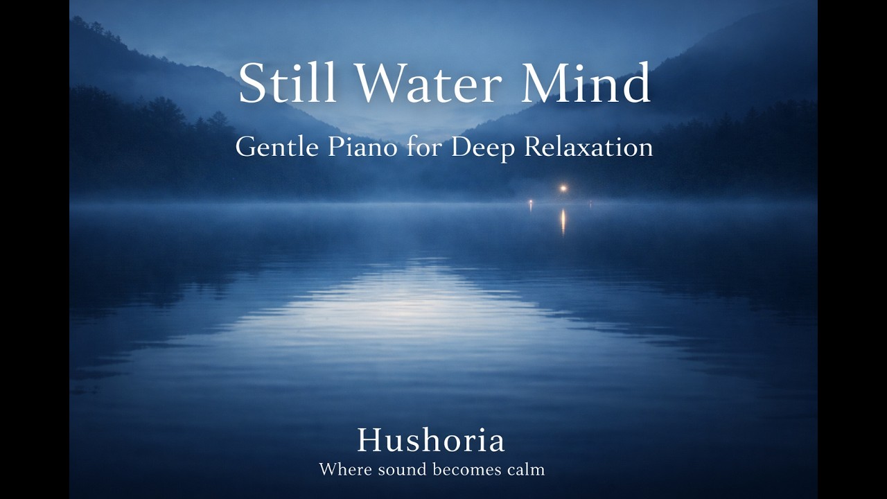 Still Water Mind | Gentle Piano for Deep Relaxation | Hushoria #mindfulness #relaxation #nature