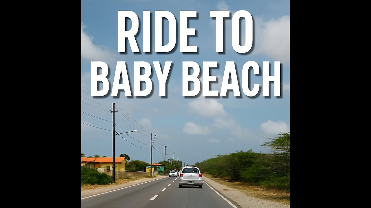 Riding Through San Nicolas Aruba | On the Way to Baby Beach 🌴