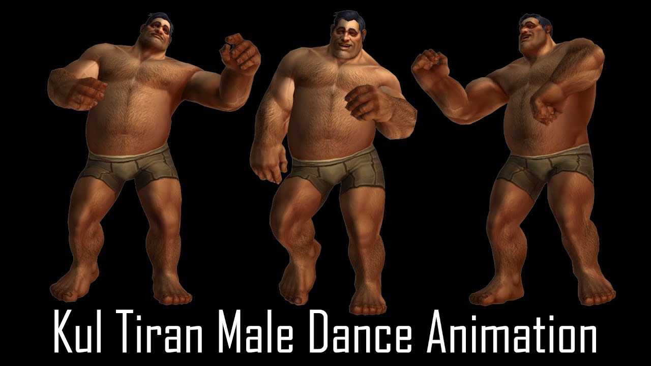 Kul Tiran Male Dance Animation - Allied Race