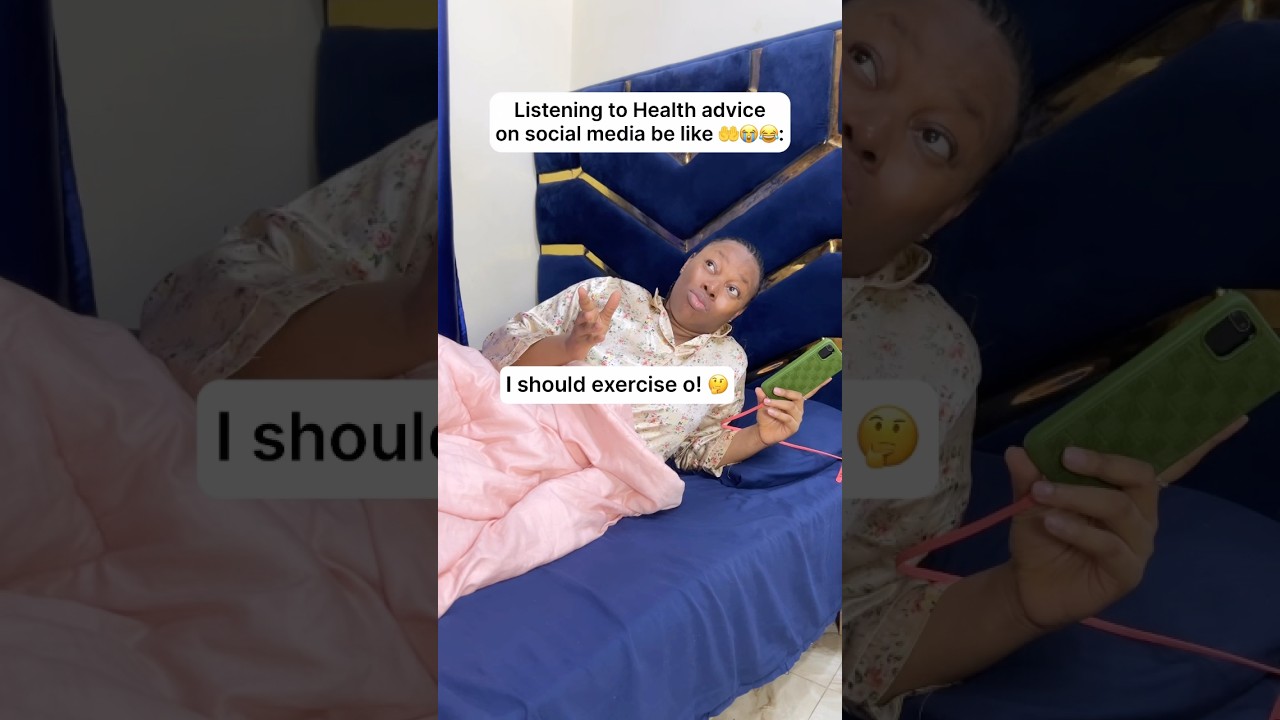 When you try to listen to Health advice on social media be like… 🤲😭😂 