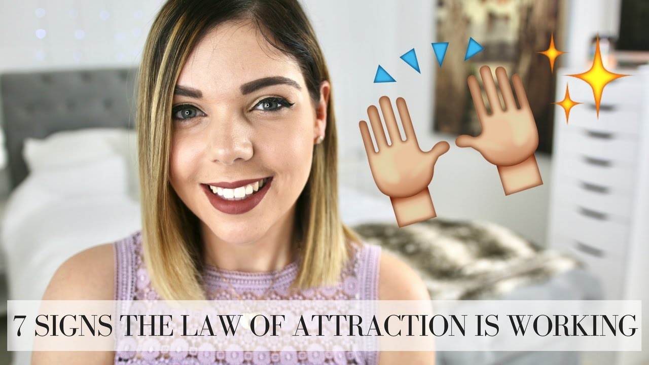7 SIGNS THE LAW OF ATTRACTION IS WORKING | Emma Mumford