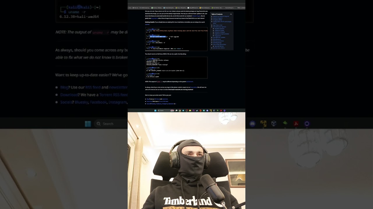 Kali 2025.3 #kalilinux #cybersecurity #hackinggadgets #ethicalhacking #progragamer