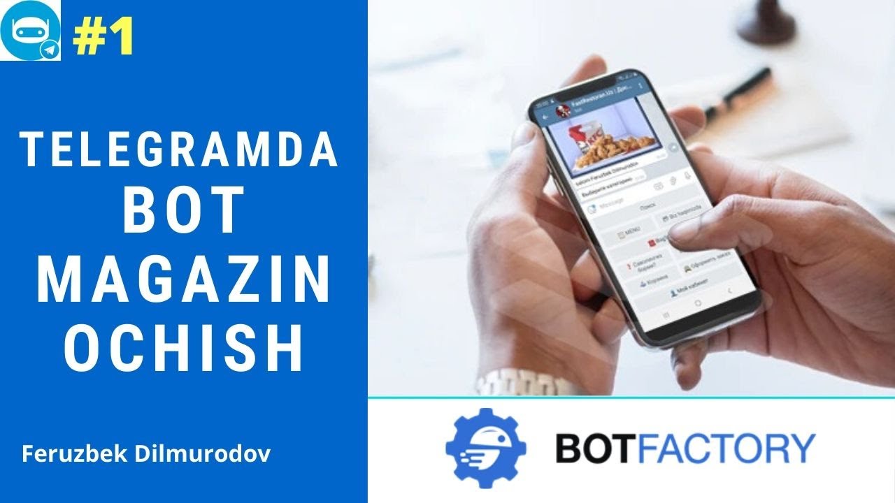 Telegram Biznes rivoji | BOT MAGAZIN ochish #1_Qism