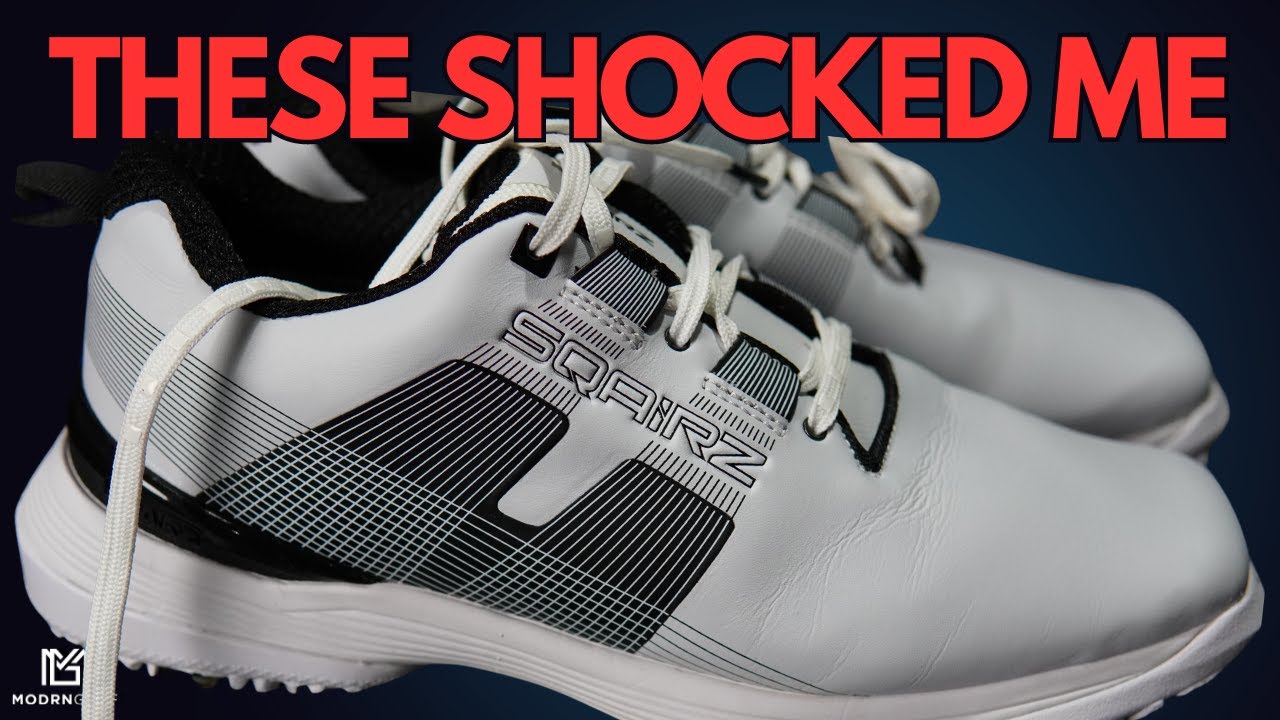These shoes shocked me // our thoughts on the SQAIRZ Velo and are they the best shoes in golf?