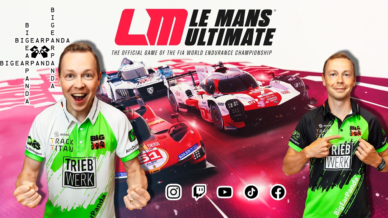 🔴 Live [PC/GER] European Le Mans Serie Team Event 4H Silverstone - Split 2 😁💪 #lmu #simracing #adac