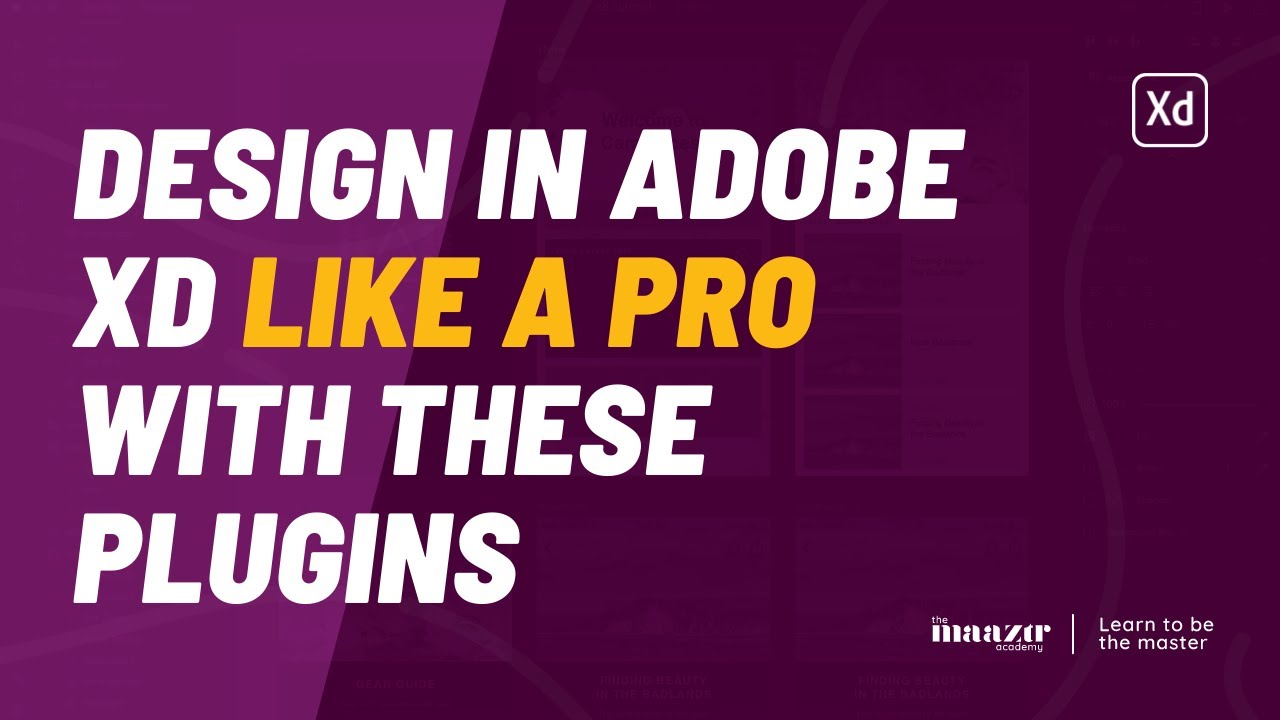 TOP FREE Adobe XD plugins 2020 | Design to HTML | Photosplash | Wireframes