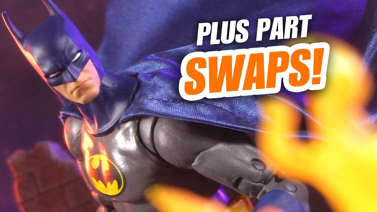 My No Man's Land Batman Cape FIX! McFarlane Toys Digital (DC Multiverse?) Action Figure Review