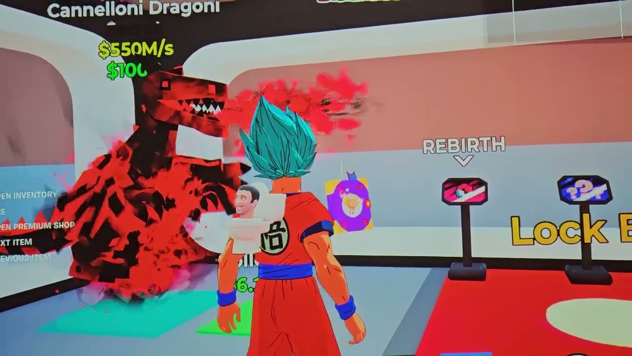 Watch me Rebirth to Level 17 using a Cannelloni Dragoni !!!!  Fortnite Steal the Brainrot 