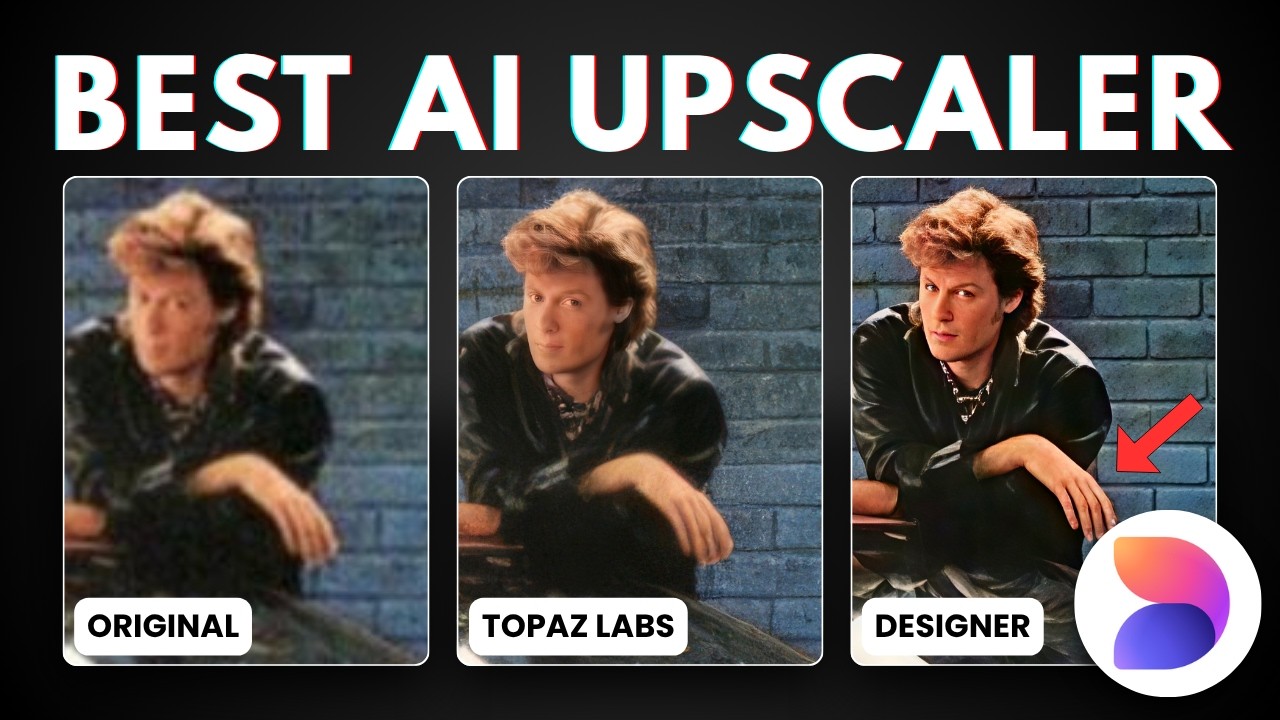 Better Than Topaz Labs! How to Upscale Photo with Microsoft Designer for FREE