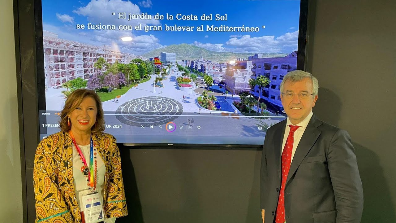 Presentado en FITUR el proyecto que fusionará el gran bulevar con el Jardín de la Costa del Sol