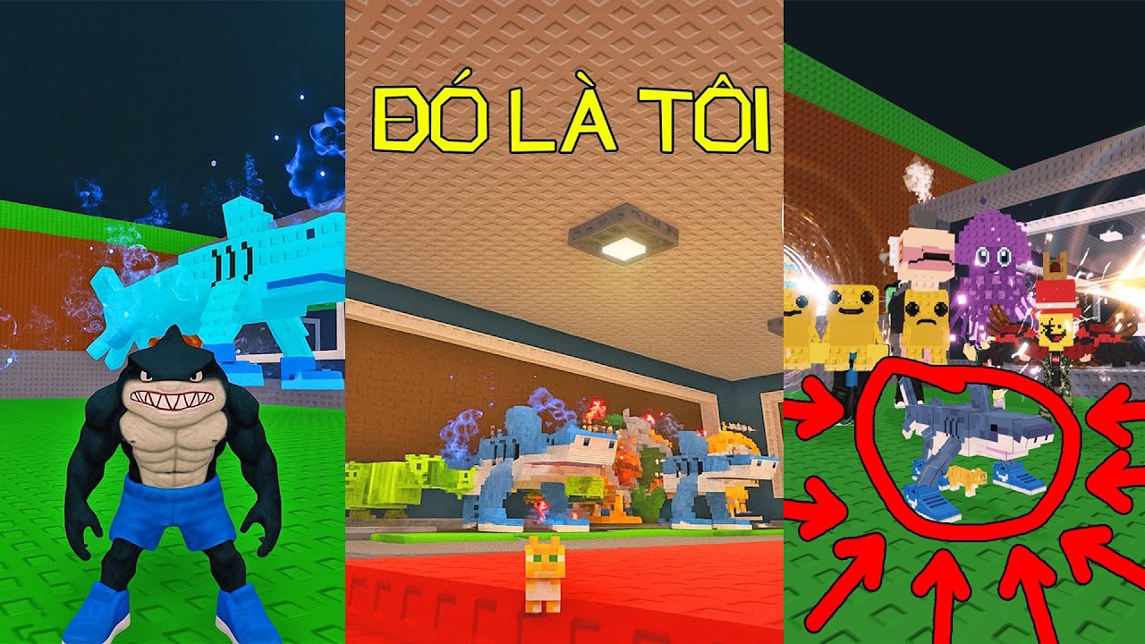 Tôi biến hình liên tục để cướp Brainrot mà không ai phát hiện 🐙