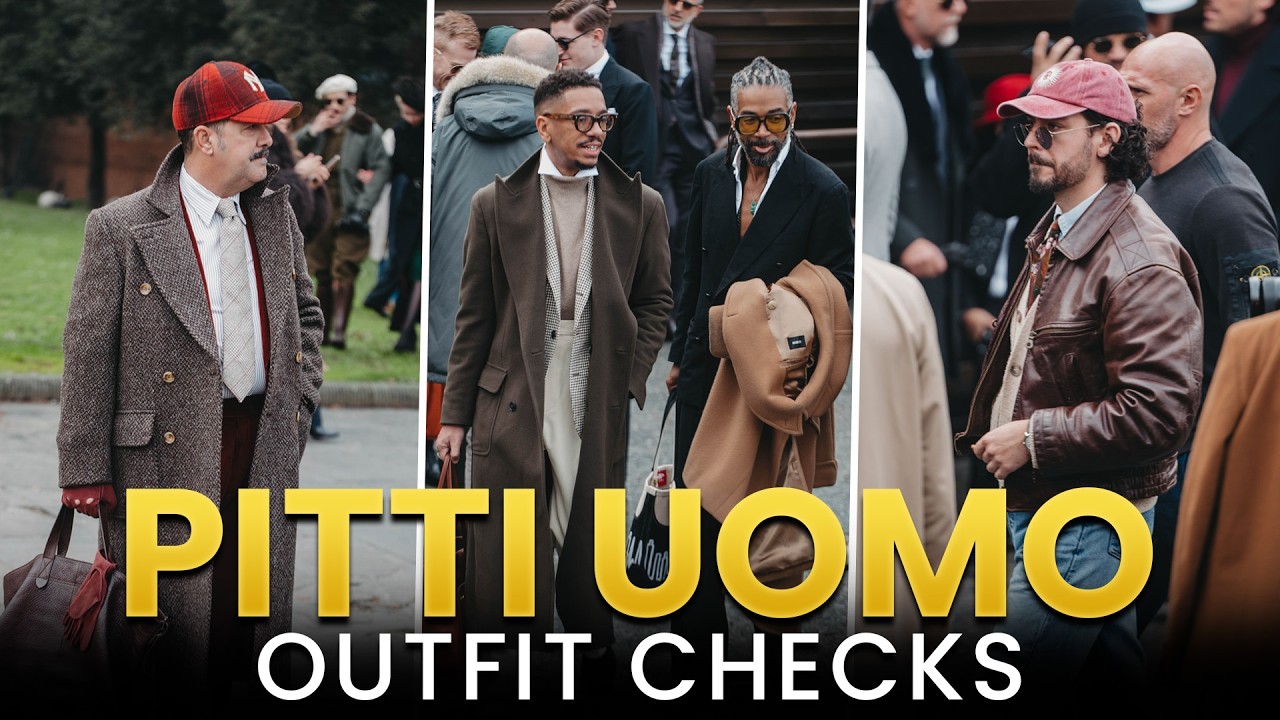 Selected Outfits from Pitti Uomo 109 | DAY 2 & 3