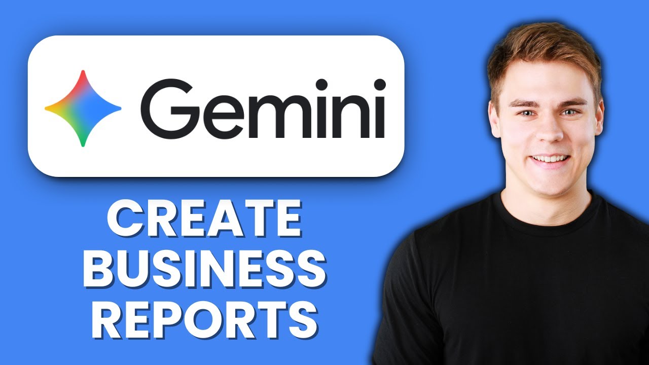 Как создавать бизнес-отчеты с помощью Gemini AI 📊 Быстро создавайте профессиональные отчеты с пом...
