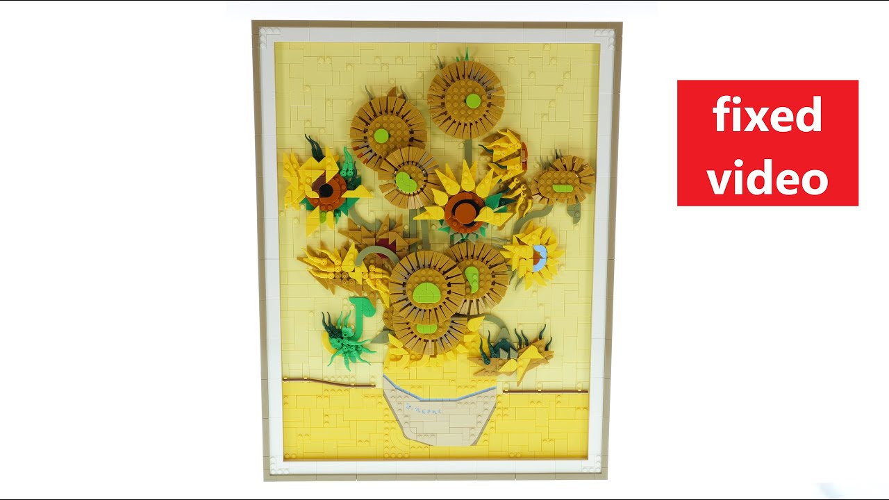 LEGO Art 31215 Vincent van Gogh – Sonnenblumen - Updated Video