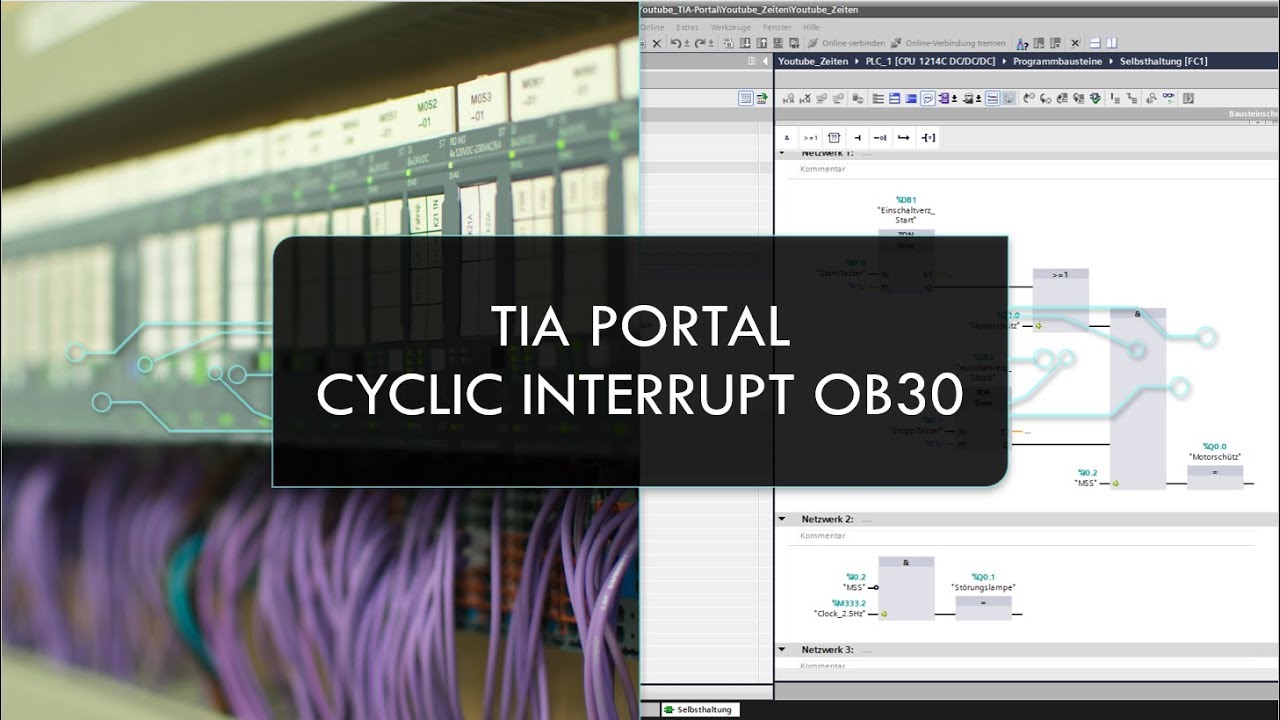 TIA Portal V13 -  Cyclic Interrupt & Rampenfunktion