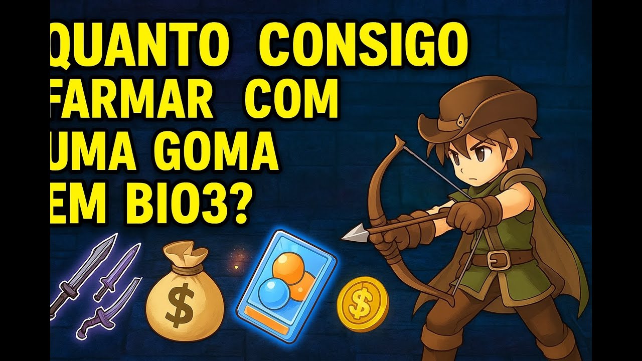 Quanto Zenny Consigo Farmar com Uma Goma em BIO3??(Resultado no Final do Vídeo)