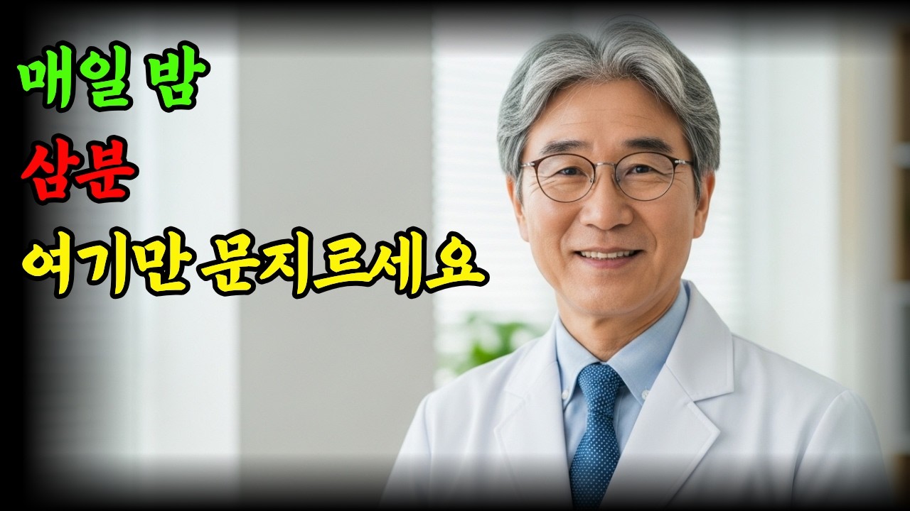 밤마다 삼분만 문지르세요, 허리와 무릎 통증이 달라집니다|시니어건강|무릎건강|건강습관|건강관리|오디오북|