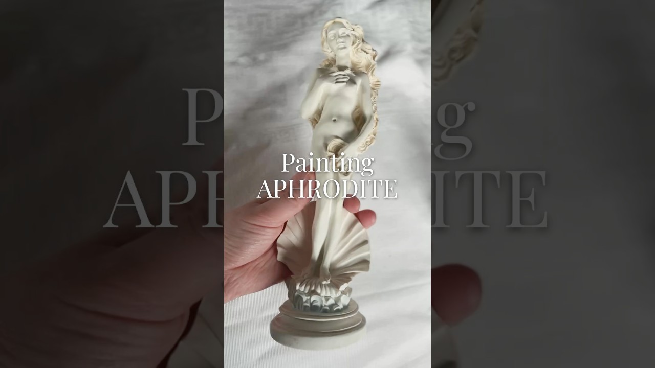 Ancient Greek statues weren&rsquo;t white! #ancientgreece #historymyths #hellenicpolytheism #aphrodite