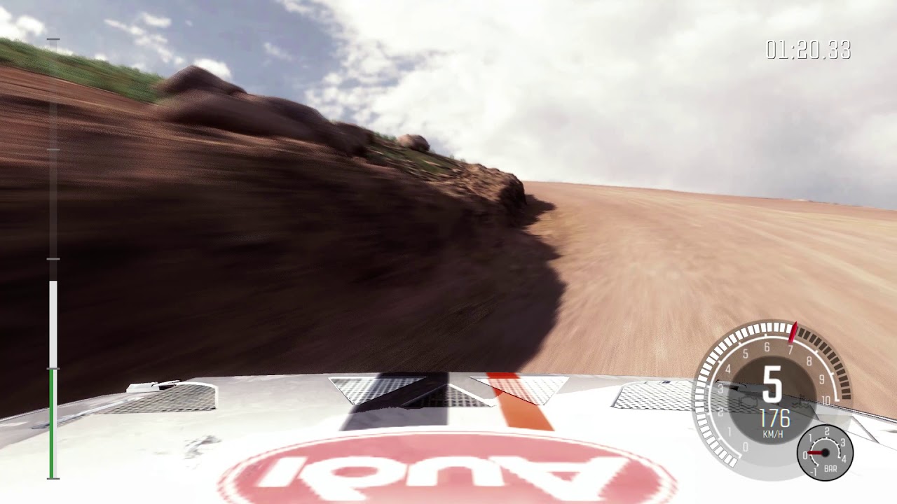 Audi Quattro - Dirt Rally Pikes Peak Sector 3 Gravel 2:54.82 (World Record)