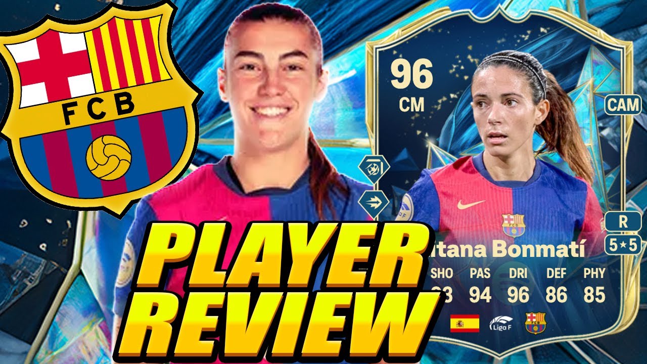 GOOD! 💪 96 TOTS AITANA BONMATI PLAYER REVIEW! 96 AITANA REVIEW! 96 TEAM OF THE SEASON AITANA REVIEW