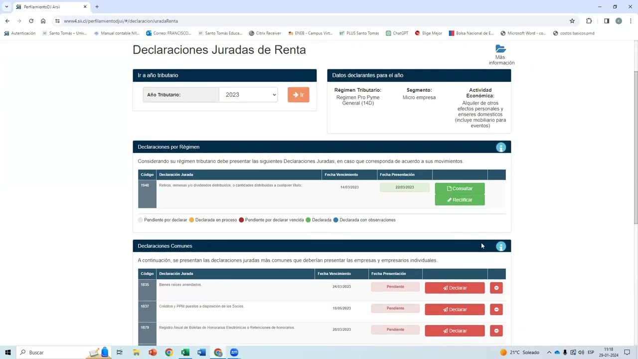 Operación Renta Obuma 2024 Regimen Pro Pyme 14D3 y 14D8-1ra parte
