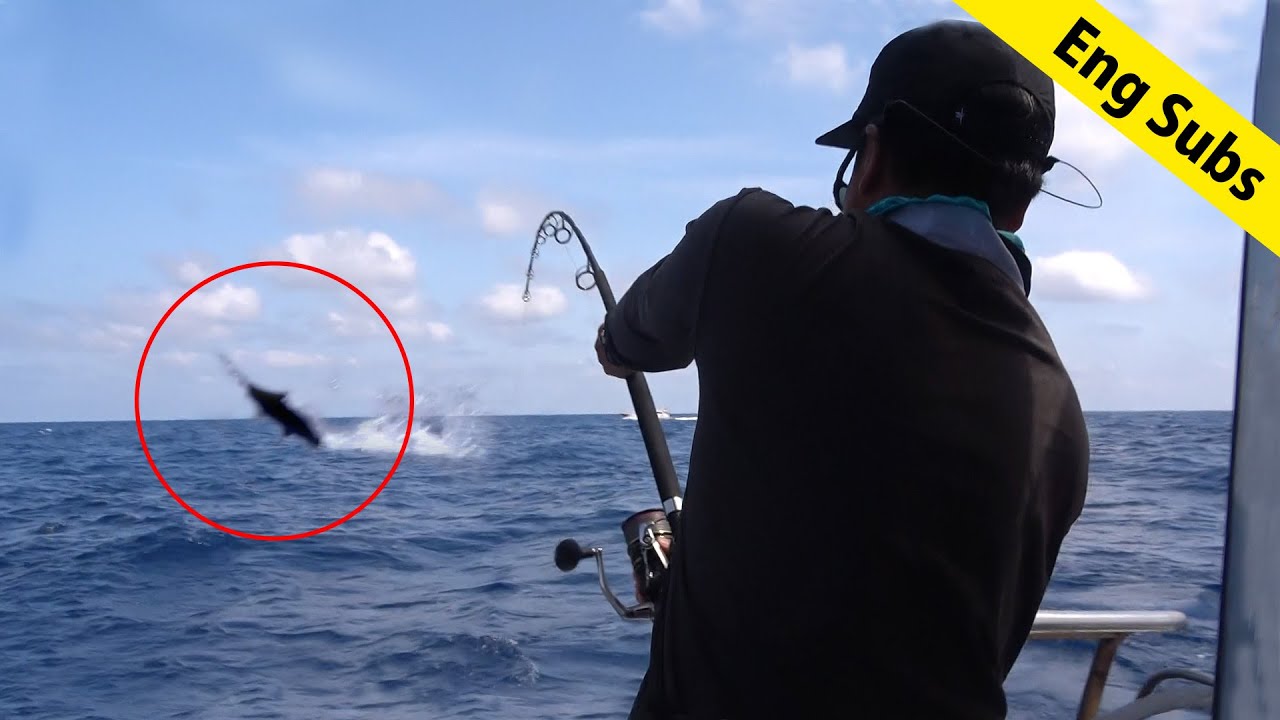 クロカワカジキとの闘い【スピニング・マーリンの世界】Fight Blue Marlin with Spinning Tackle
