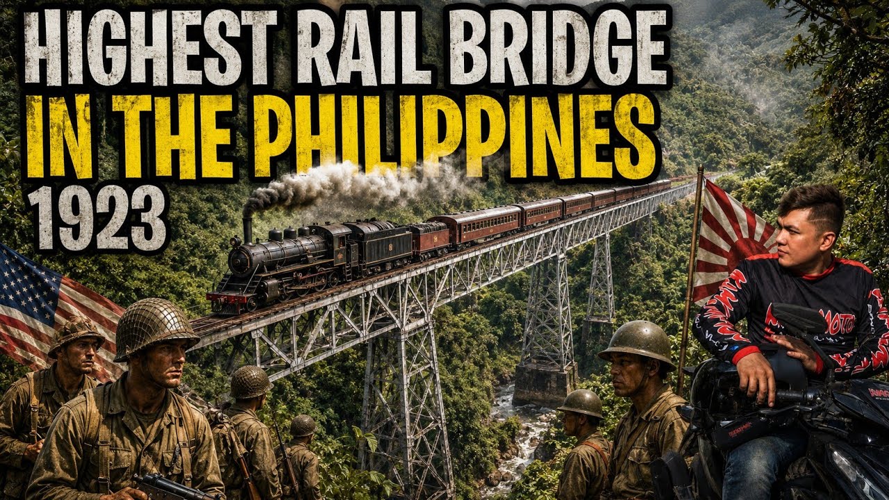 Highest rail bridge mula pa noong 1923 panahon pa ng amerikano hapon palicpic ayungin bridge laguna