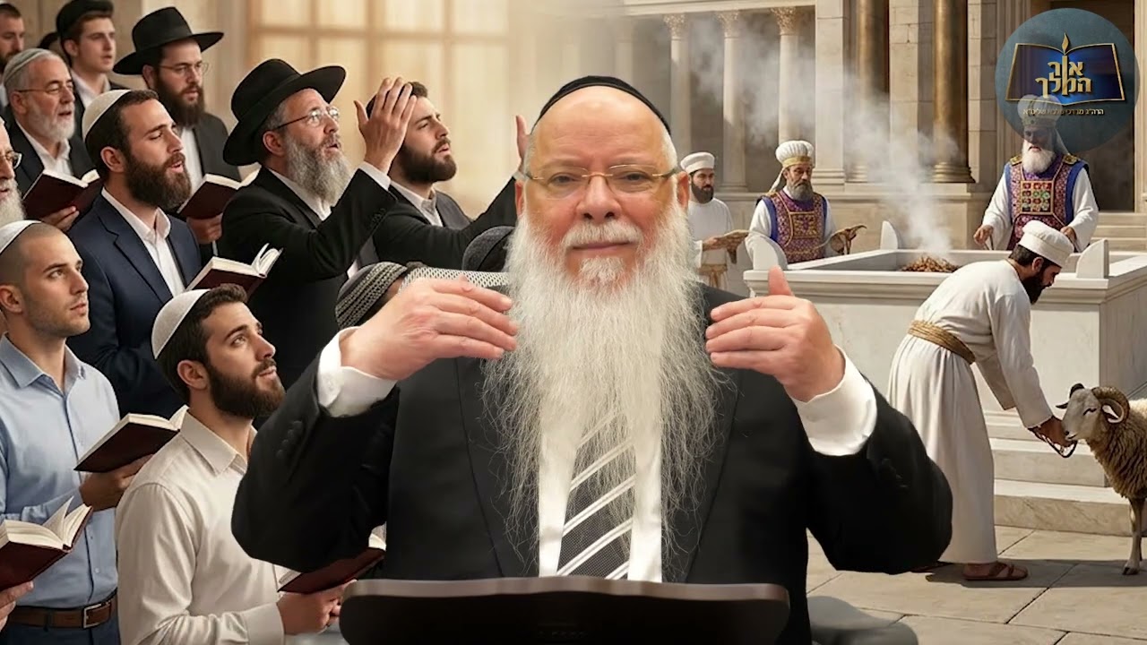 פרשת ויקרא הרב מרדכי מלכא רב העיר אלעד-מהות הקורבנות ועוצמת התפילות במקום הקורבנות וסיפורים מדהימים