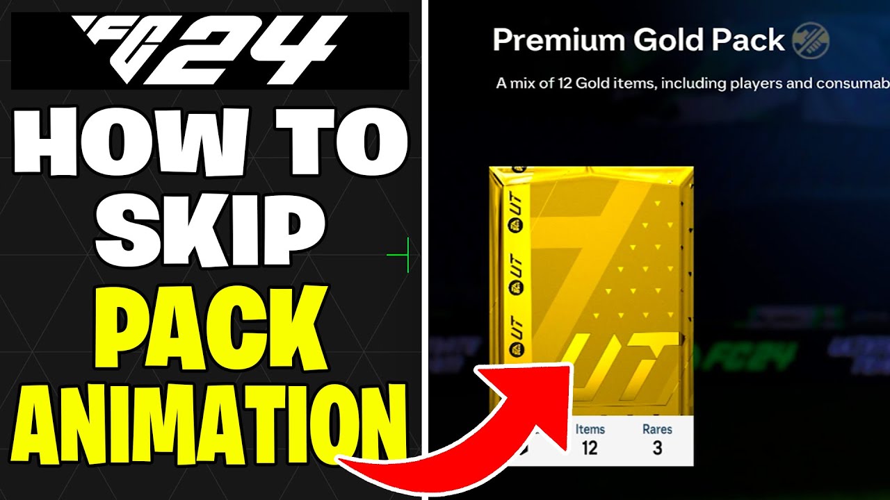 FC 24 - How to Skip Pack Animation