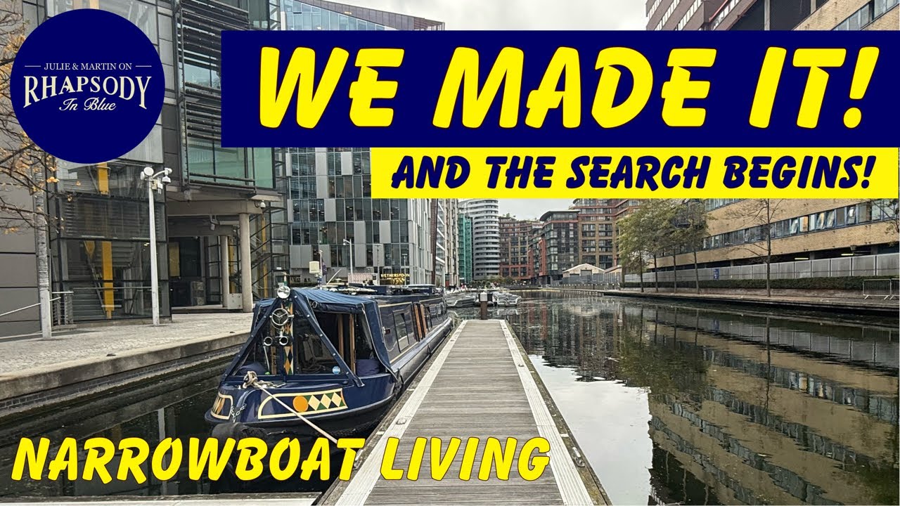 Мы пришвартовали наш ДОМ в ЛОНДОНЕ… Теперь начнём поиски! | NARROWBOAT Living, эпизод 188