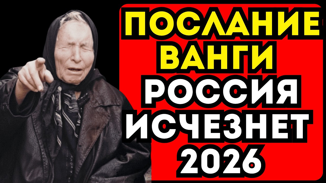 ПРЕДСМЕРТНОЕ ПОСЛАНИЕ ВАНГИ : ЧТО ЖДЕТ РОССИЮ В 2026 ГОДУ, Мир не будет прежним.!