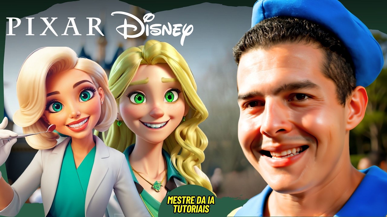 COMO FAZER SEU AVATAR DA DISNEY-PIXAR USANDO IA | BING IMAGE CREATOR, MICROSOFT COPILOT