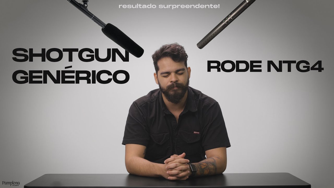 Microfone da china vs Rode NTG4 - Vale a pena pagar mais caro?