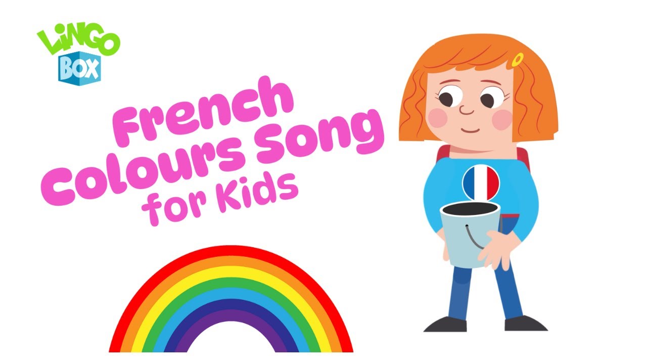 French Colours Song 🌈 Les couleurs en français | Primary & Elementary Kids | Lingobox Free Trial