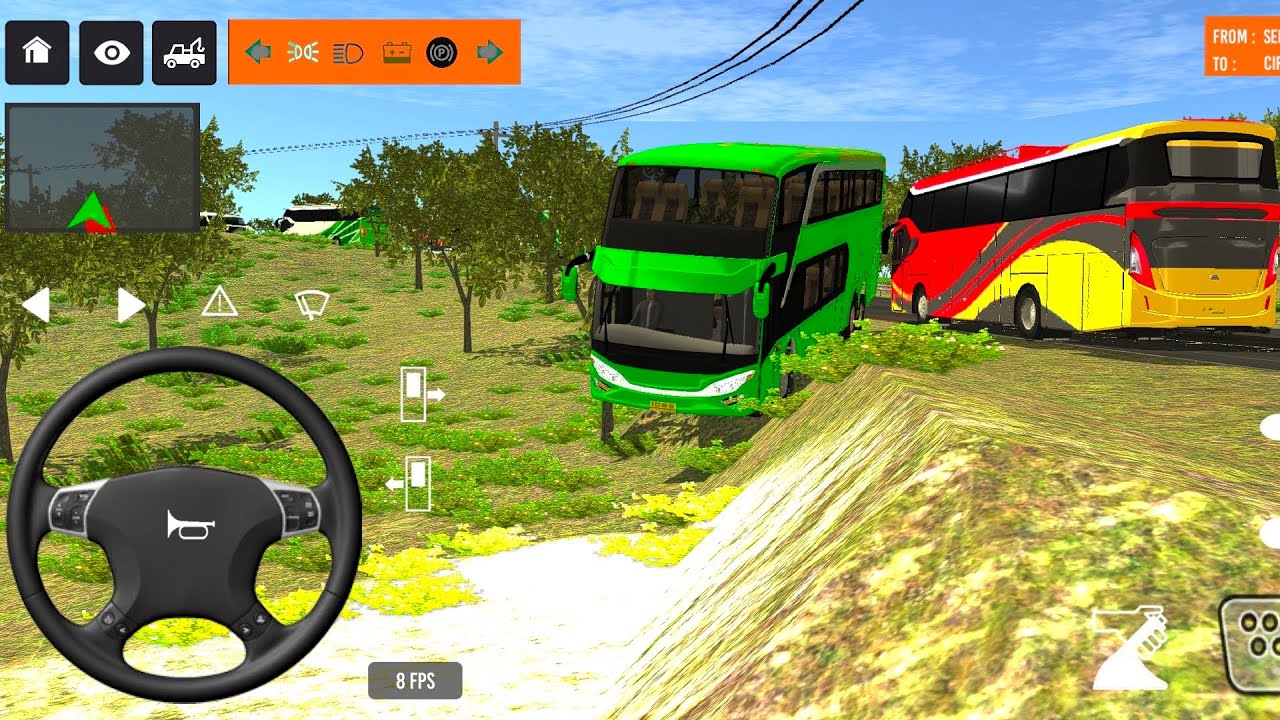 euro coach bus simulator 😱🚌 || new coach bus simulator part - 10  Android gameplay