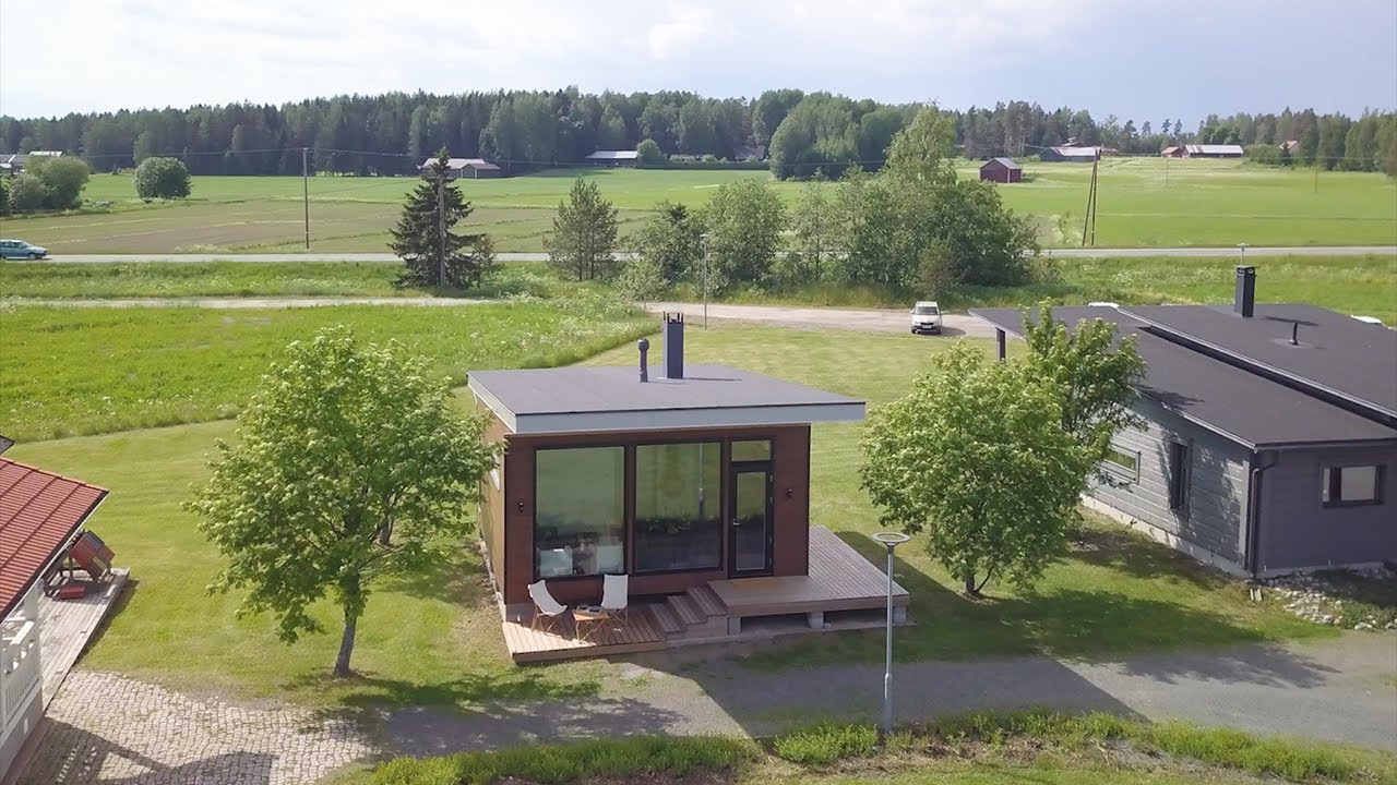 Kontio Sky House 40 -hirsihuvila