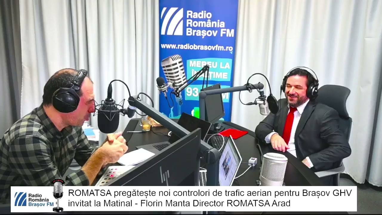 ROMATSA pregătește noi controlori de trafic aerian pentru Brașov GHV
