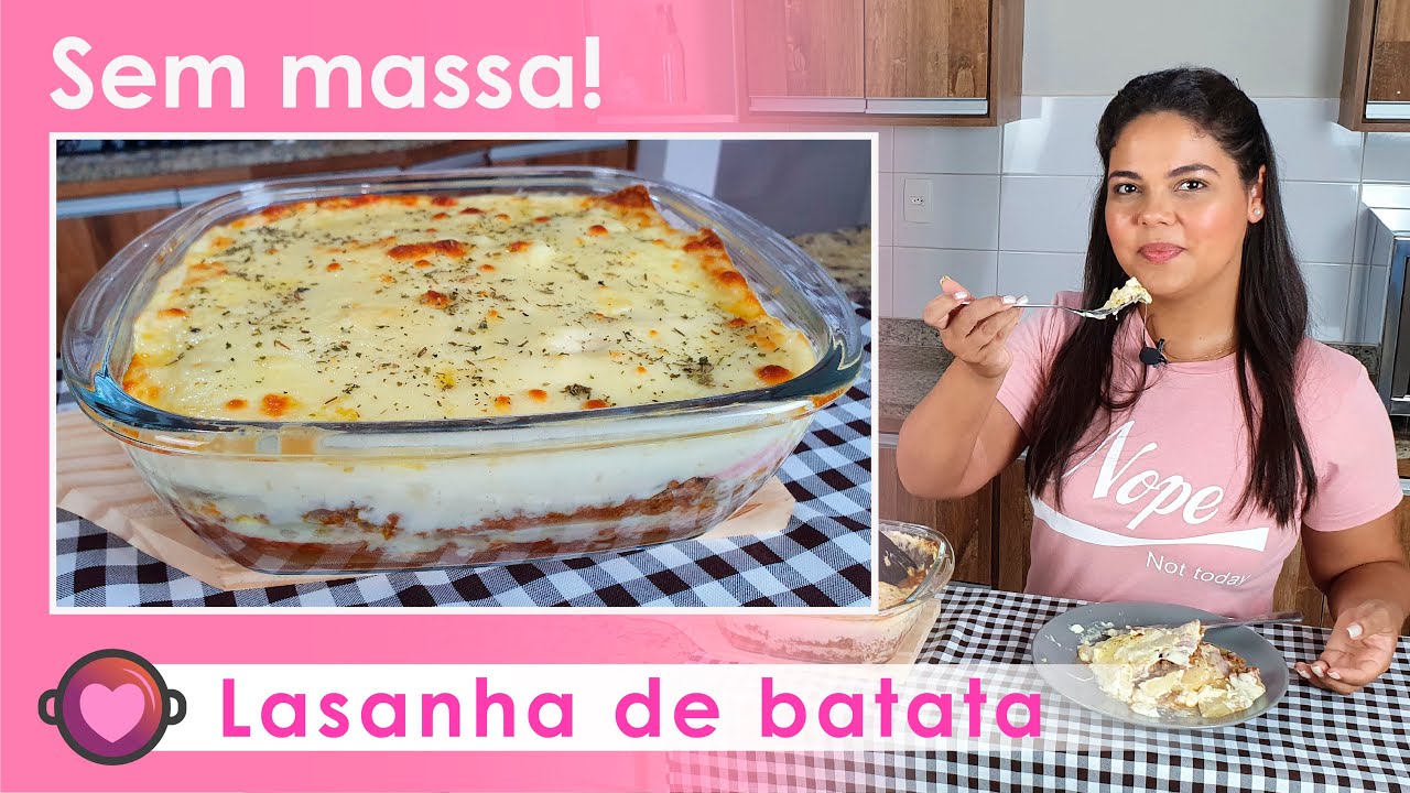 COMO FAZER LASANHA DE BATATAS (Especial receita de amigos)